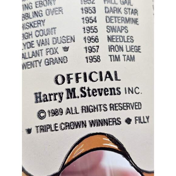 Vintage Kentucky Derby 1980's Glasses Equestrian Horse Barware - Picture 12 of 12